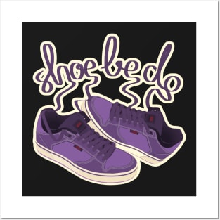 SHOEBEDO PURPLE Posters and Art